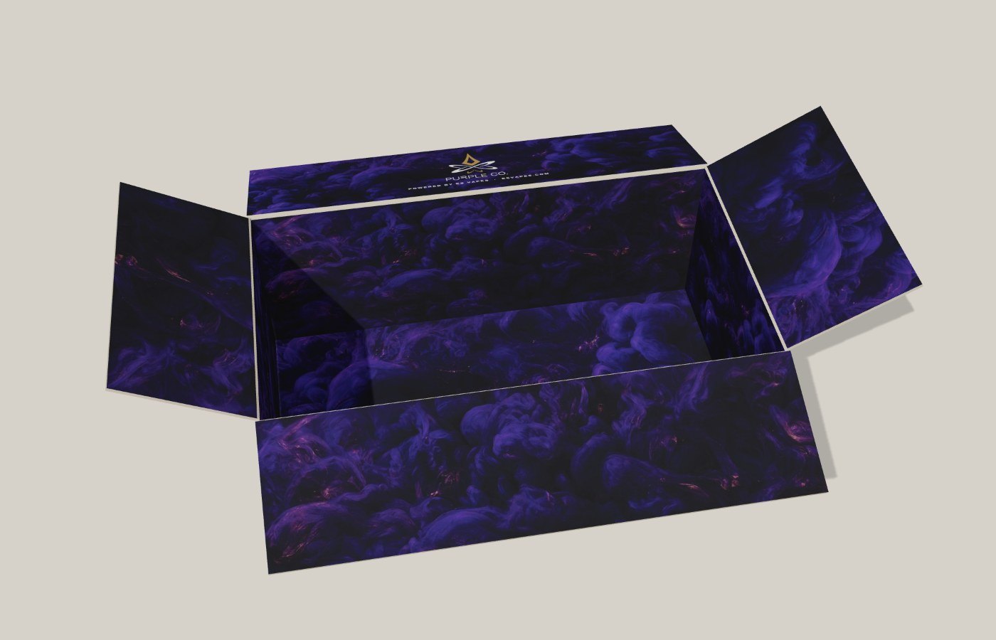 opened - the printed inside