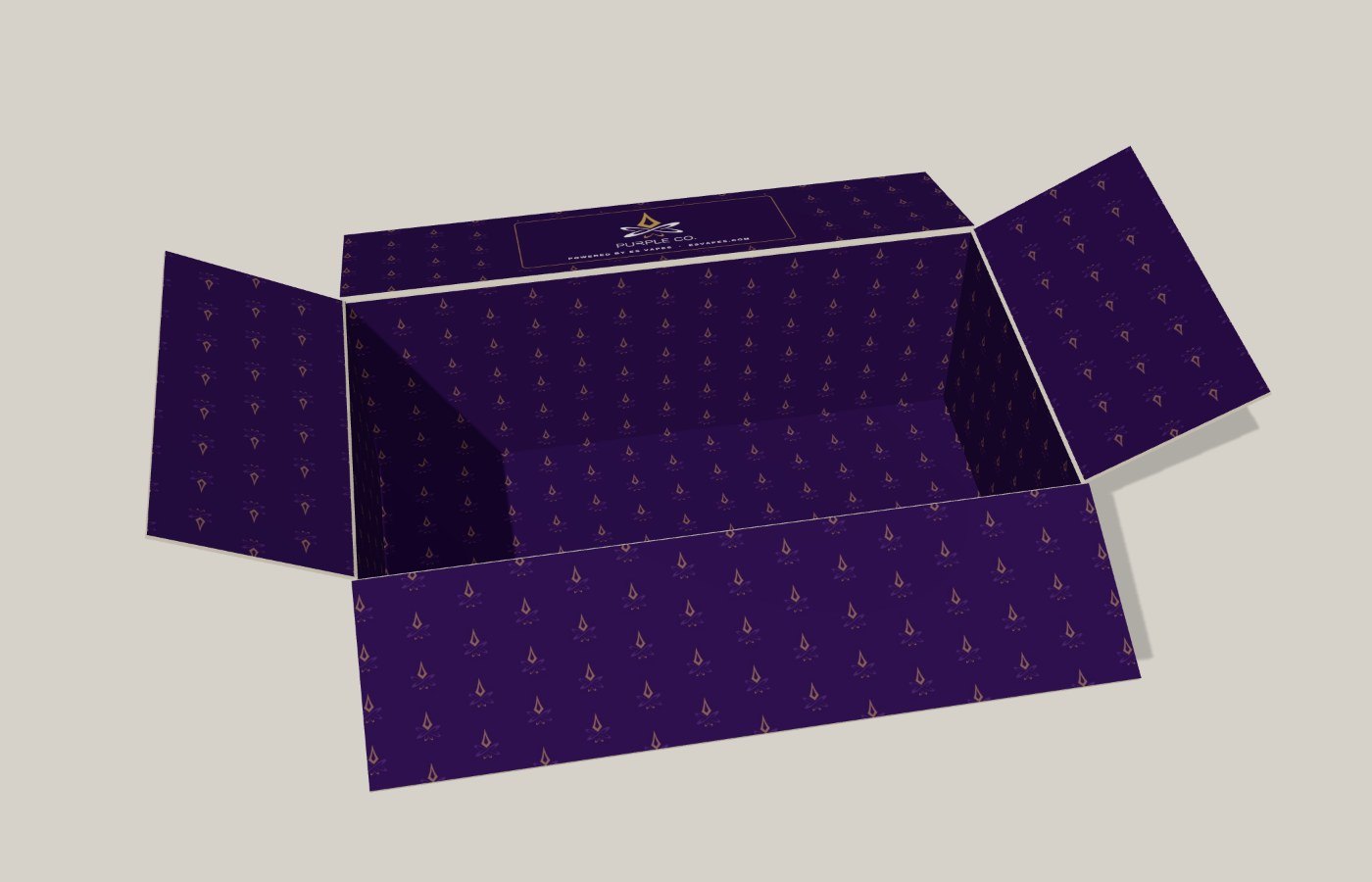 opened - the printed inside
